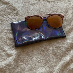 QUAY AUSTRALIA CHRISSY P GEMINI SUNGLASSES